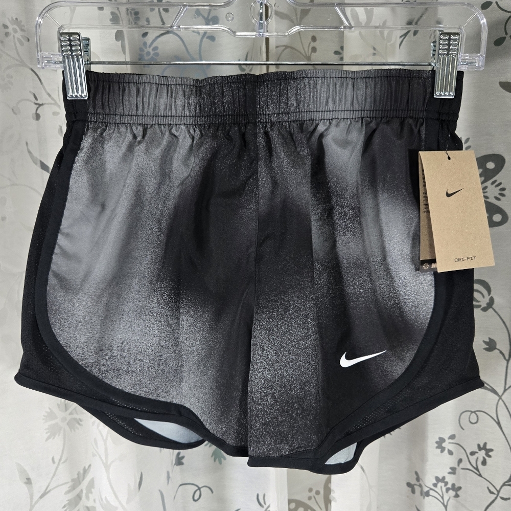 New! Nike Dri-FIT Running‎ Shorts XS Black Gray Lightweight Athletic Training